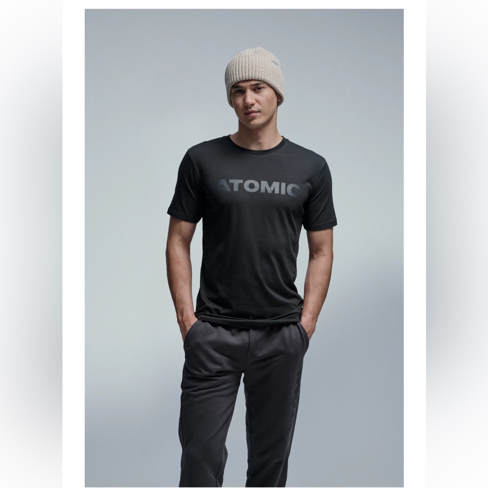 NWT Atomic Alps Ski Hike Bike Outdoor Gray T-Shirt in Large